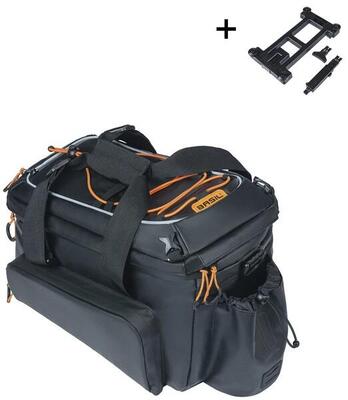 Basil miles xl pro bagagedragertas - waterdicht en ruim