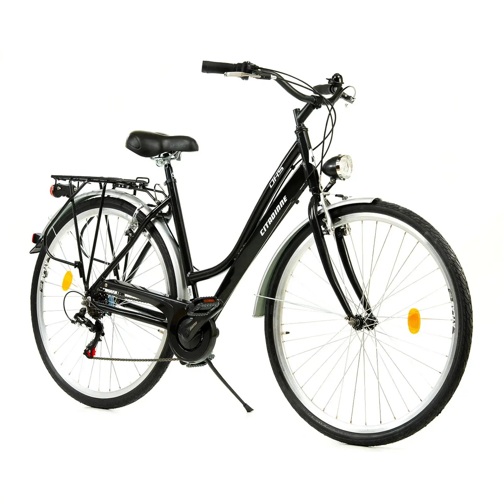 Stadsfiets Dhs City 28001 - 28 inch, L, zwart 2/8