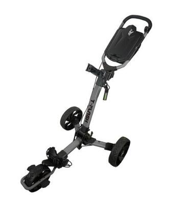 Trilite T-Flash carrello da golf manuale a 3 ruote nero/arancio