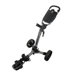 Trilite T-Flash, chariot de golf manuel à 3 roues, noir/orange