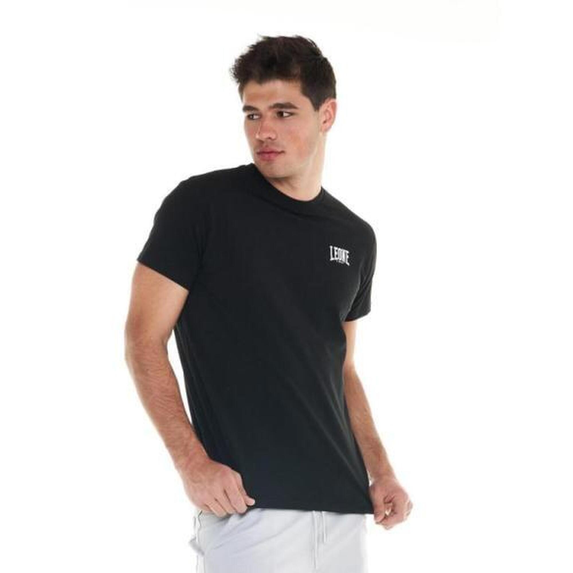 Tricou Leone Small Logo-Negru