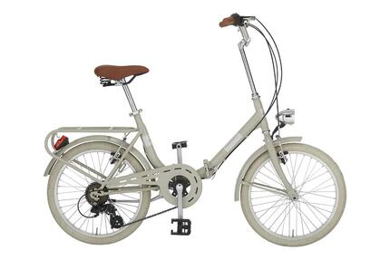 Klapprad 20 Zoll Mini, creme