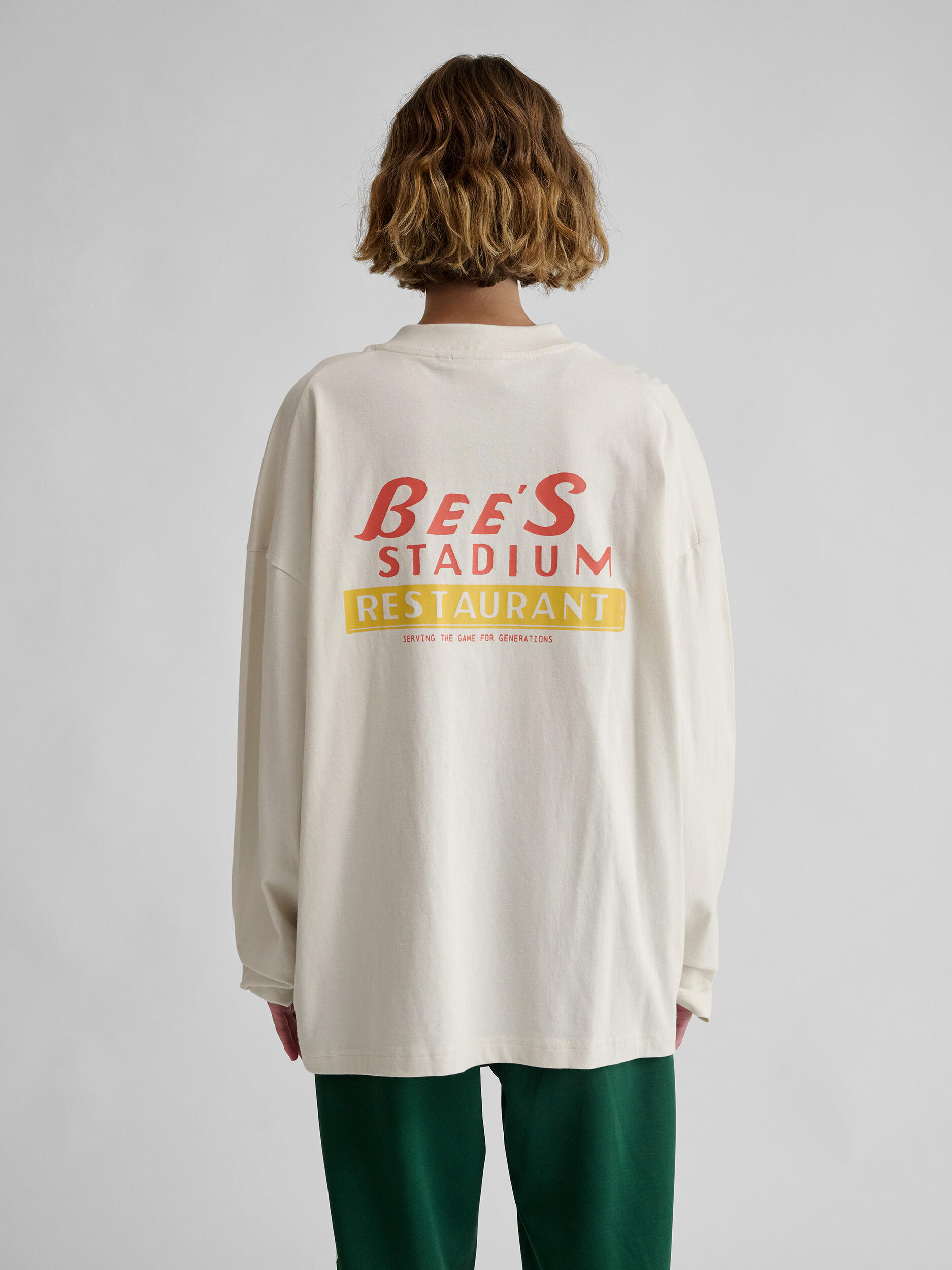 T-SHIRT L/S LOOSE ABEILLES STADIUM 4/7