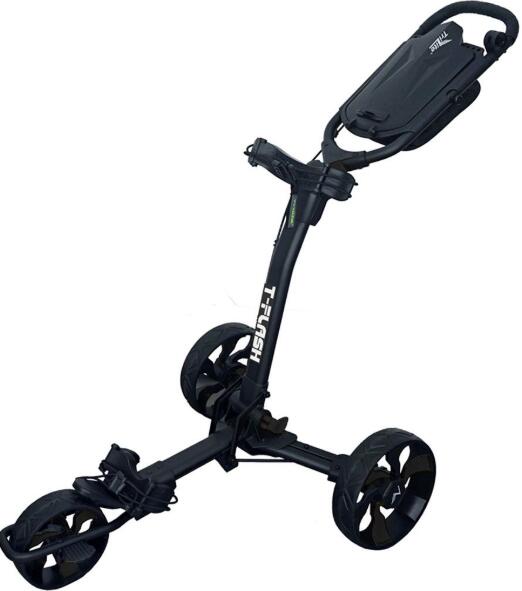 TRILITE Trilite T-Flash, Carro de Golf Manual de 3 Ruedas, Negro