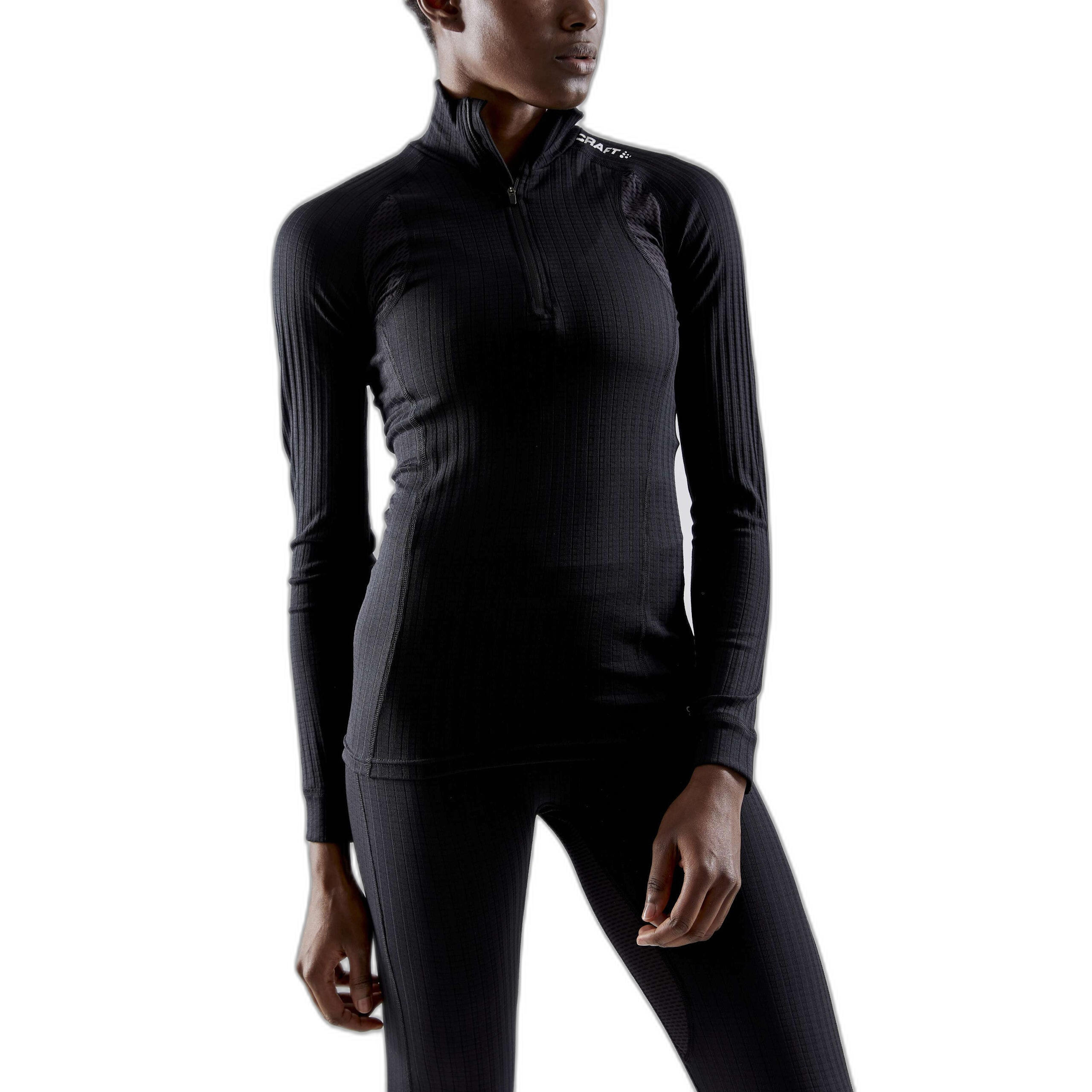 Craft - Maillot De Compression Zippé Femme Craft Active Extreme - Maillot Manches Longues - Noir - 40 M - Decathlon