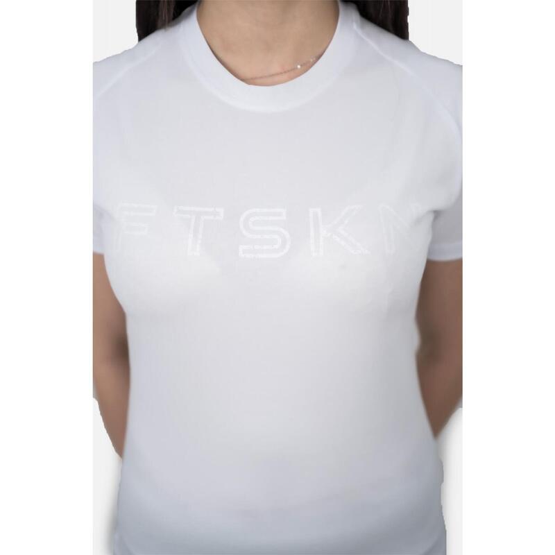 Tricou Fitskin Feminin FTSKN Alb