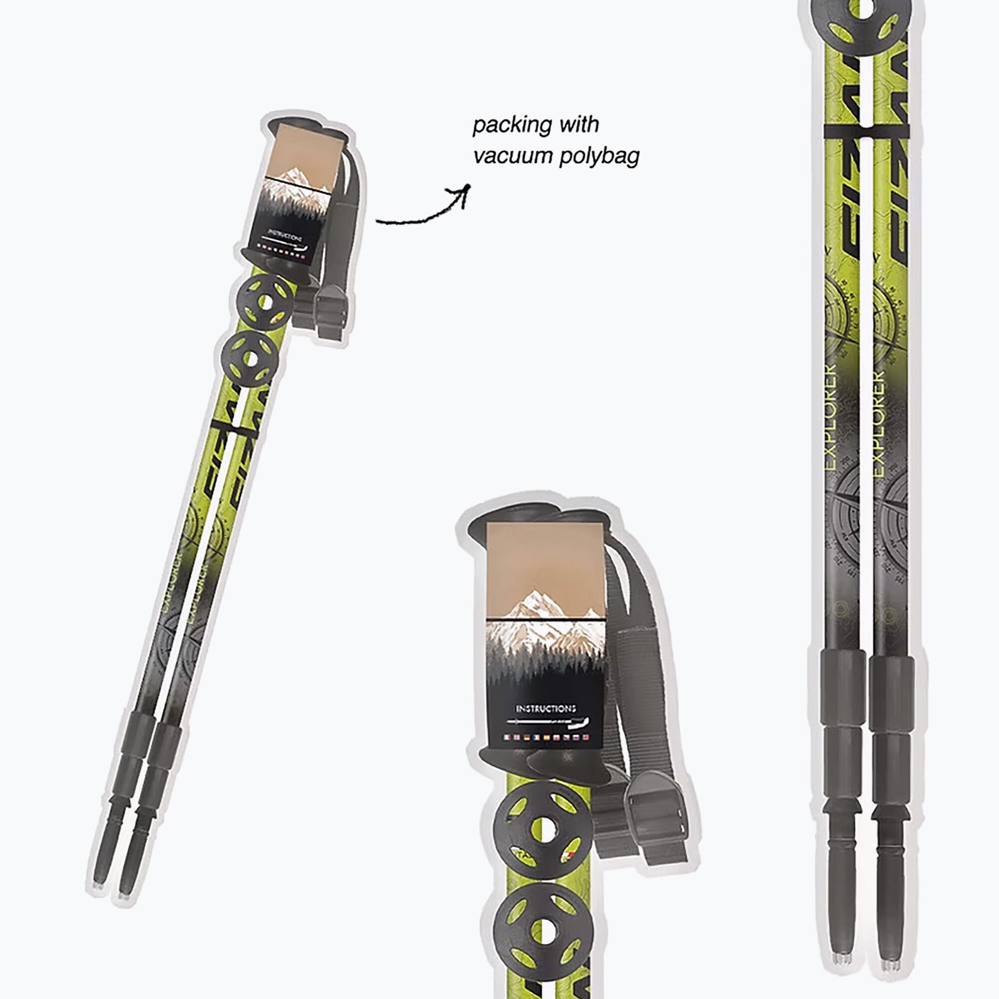 Kije trekkingowe Fizan Explorer 3/5