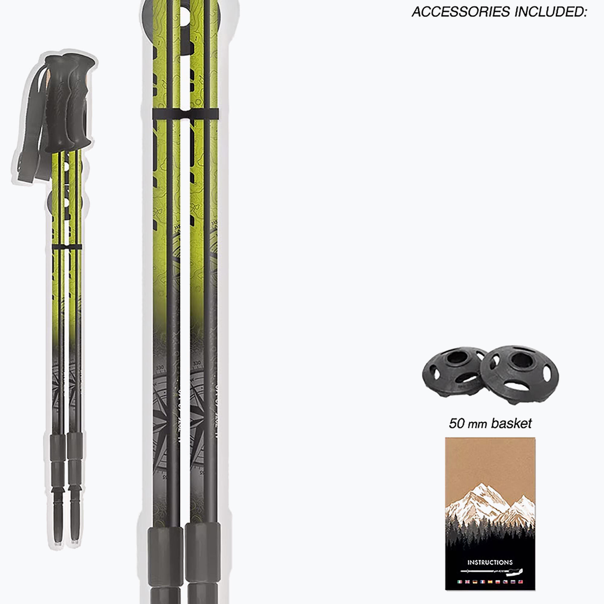 Kije trekkingowe Fizan Explorer 4/5