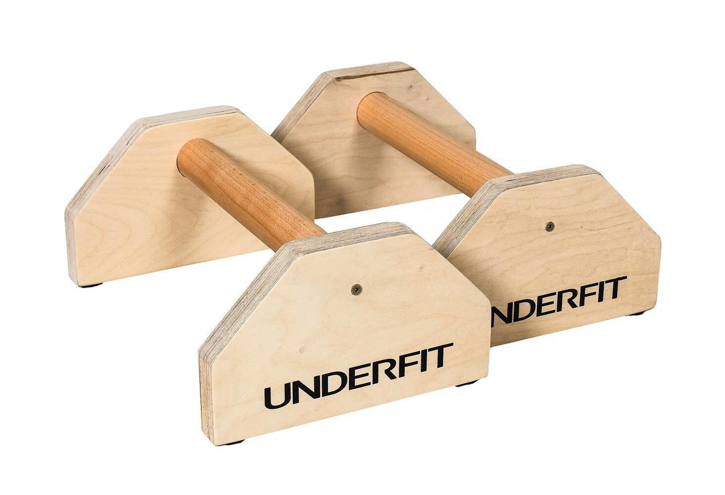 Drewniane uchwyty do pompek paraletki UNDERFIT 35 cm 1/6