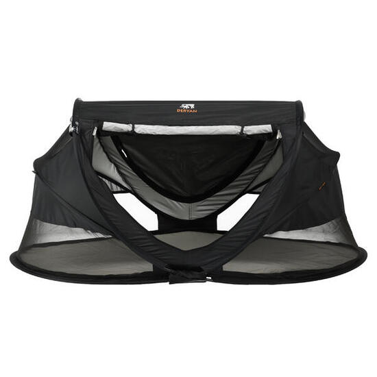 Cuna Niño pequeño Luxe Camping - Incluye colchón autoinflable - Crema