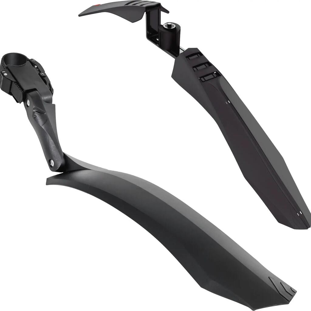 Hebie Viper X 0726E Clip-On Fender Set — Plastic, Black, Fits 26–29" Wheels.