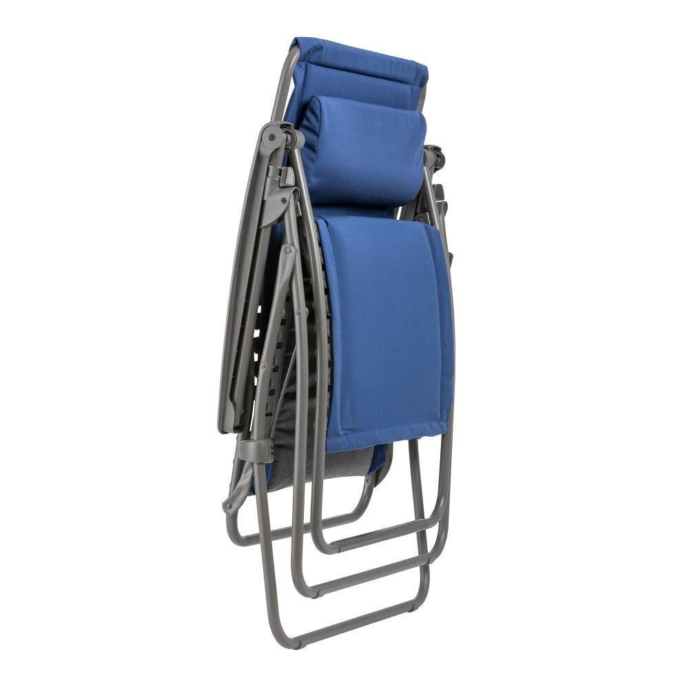 Fauteuil Relax matelassé Zéro Gravité XL - RSX CLIP XL - Bleu 2/7
