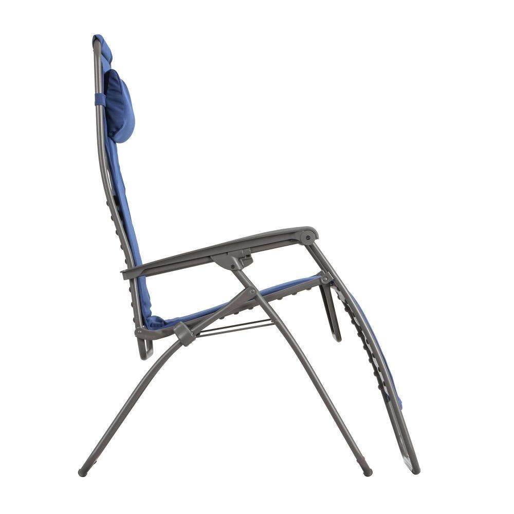 Fauteuil Relax matelassé Zéro Gravité XL - RSX CLIP XL - Bleu 3/7