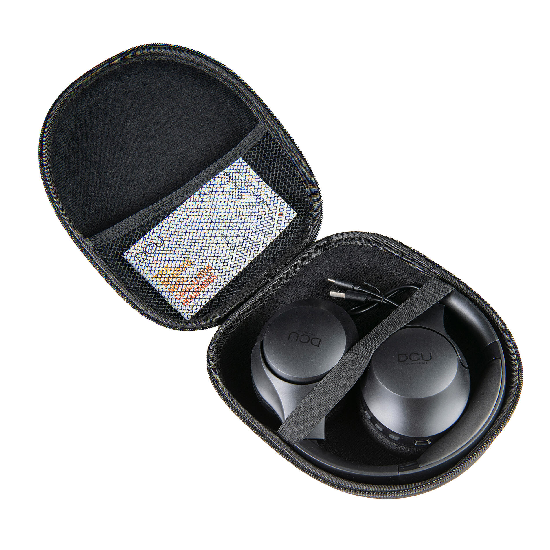 Auriculares Bluetooth DCU TRUE IMMERSIVE ANC Negro 4/7