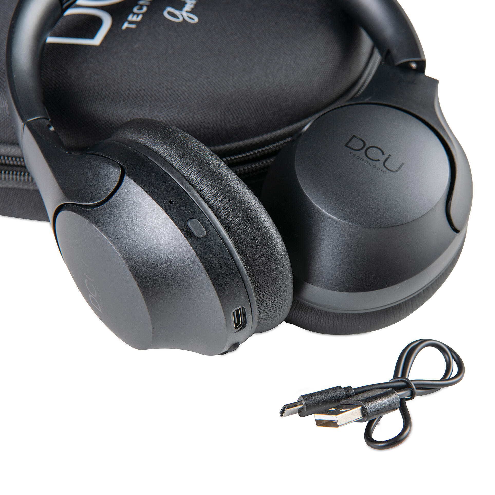 Auriculares Bluetooth DCU TRUE IMMERSIVE ANC Negro 2/7