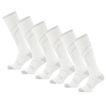 Chaussettes de Ski légères 6-paires Noires