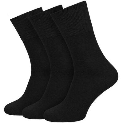 Diabetikersocken für Damen und Herren | wadenlang | 3 Paar | Blau