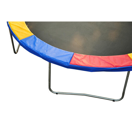 HOMCOM Copertura di Protezione per Trampolino Elastico Rosso Giallo e Blu Ø244cm 5/5
