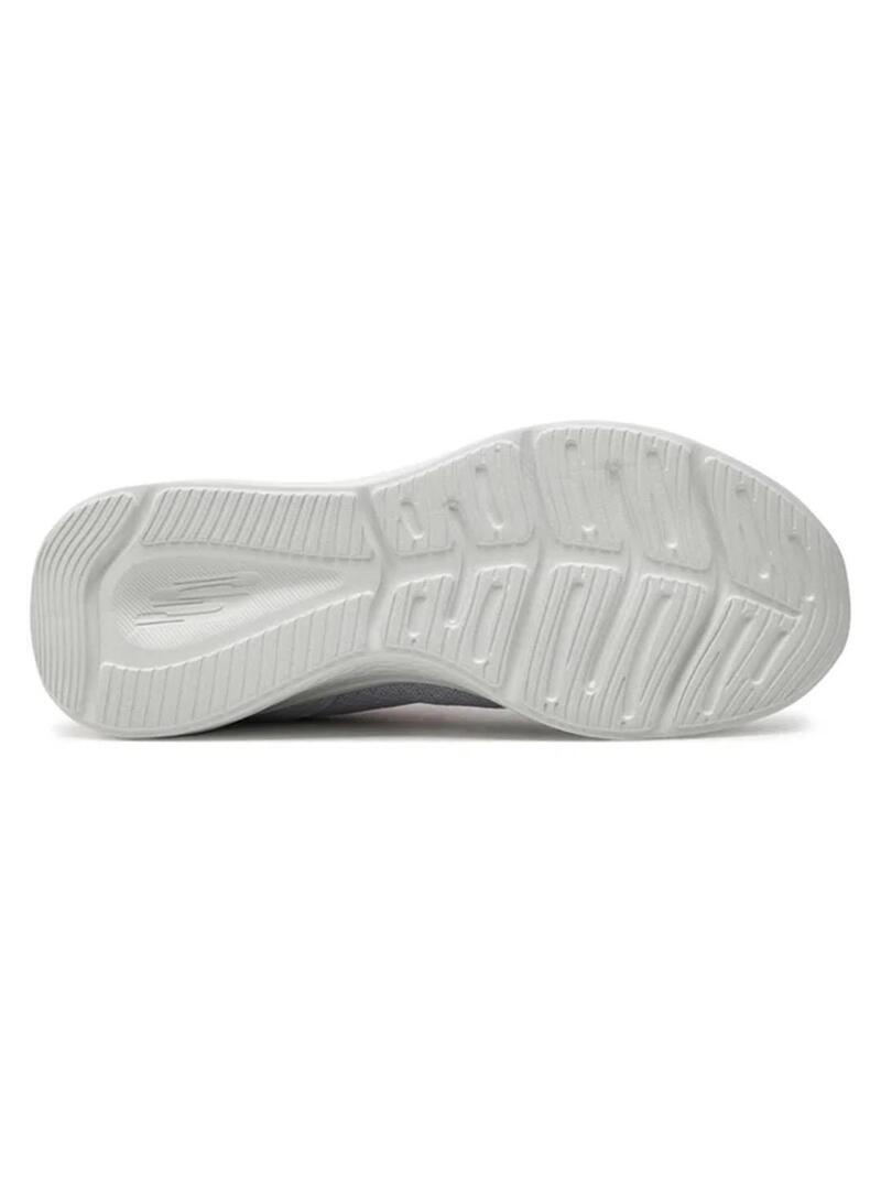 Scarpe da ginnastica per donna Skechers Skech-lite Grigie 3/5