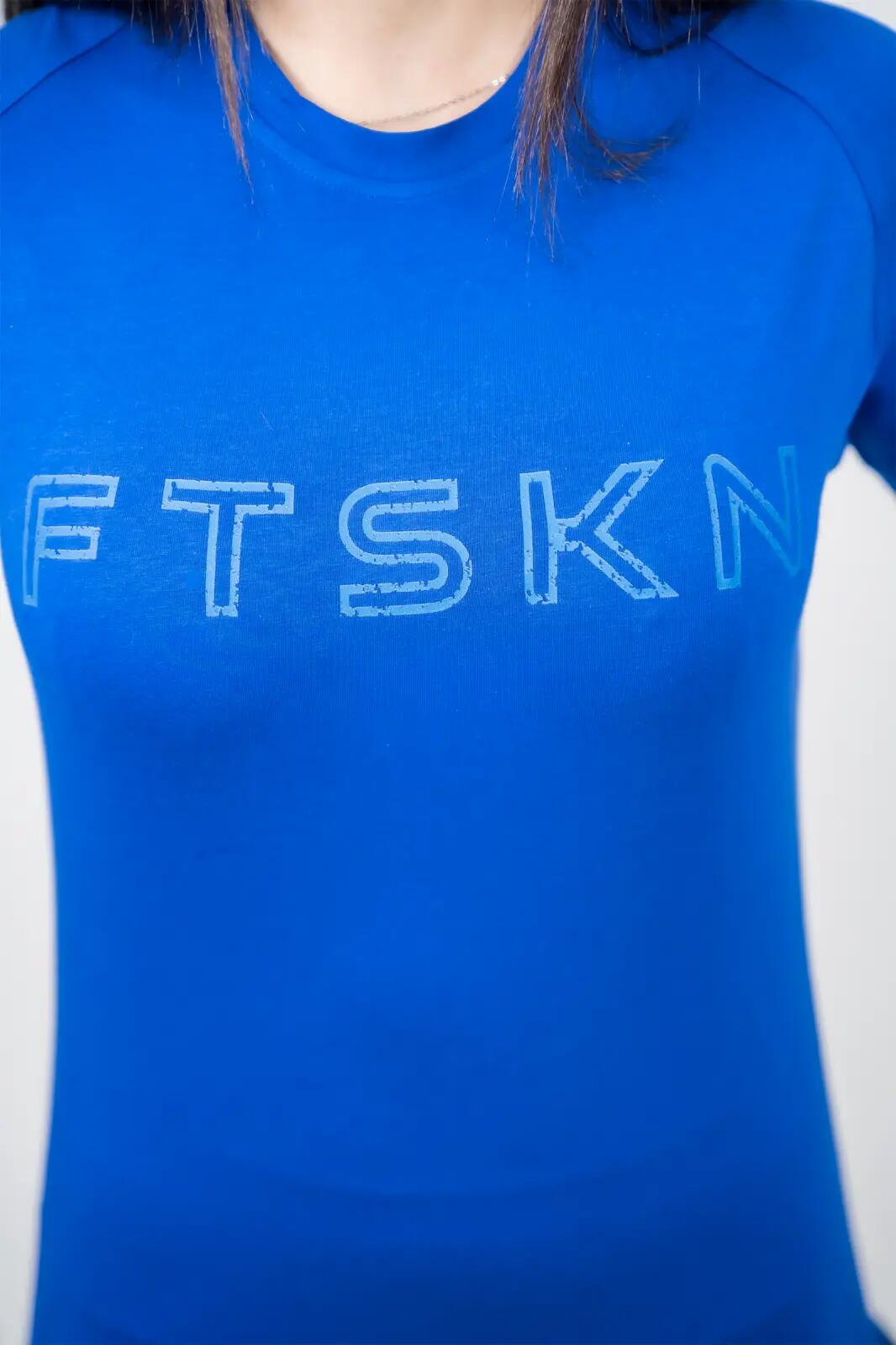 Tricou Fitskin Feminin FTSKN Albastru 2/4
