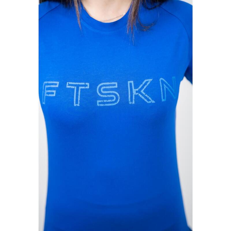 Tricou Fitskin Feminin FTSKN Albastru