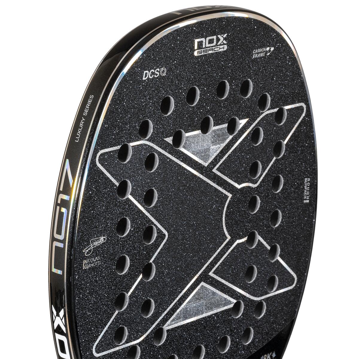 Racchetta da beach tennis NG17 Luxury 2025. La racchetta di Nico Gianotti 3/5