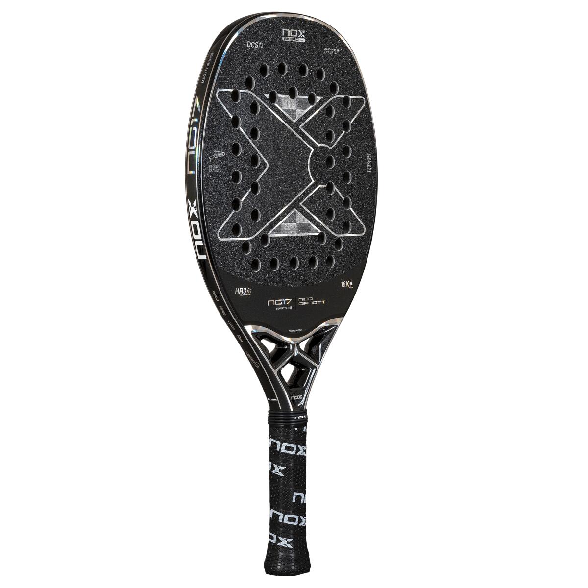 Racchetta da beach tennis NG17 Luxury 2025. La racchetta di Nico Gianotti 2/5