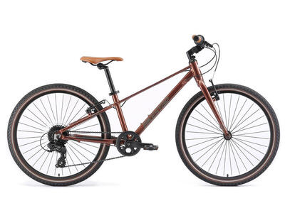 Bikestar jeugdfiets lichtgewicht 24 inch 8 speed koper