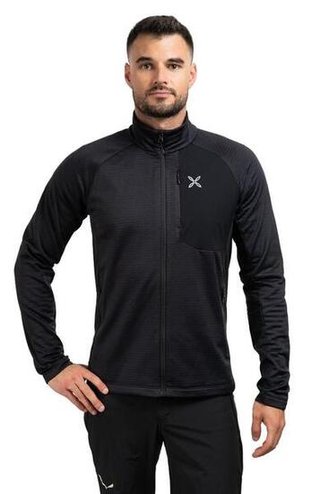 Felpa da trekking uomo Montura Dolomiti Maglia blu