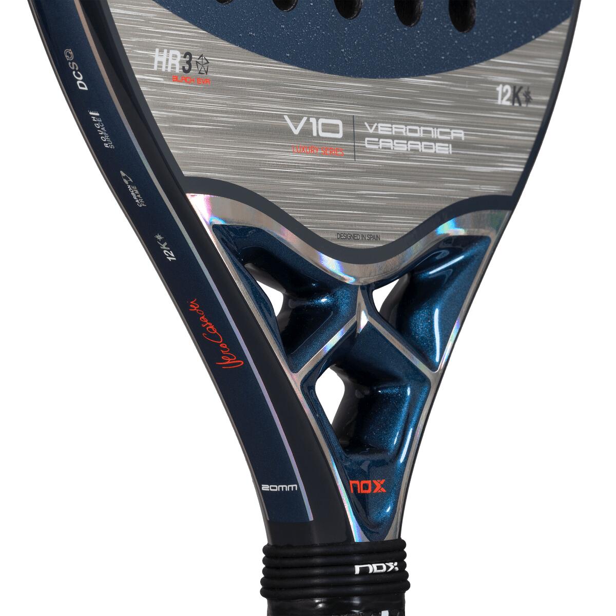 Racchetta da beach tennis V10 Luxury 2025. La racchetta di Veronica Casadei 5/5