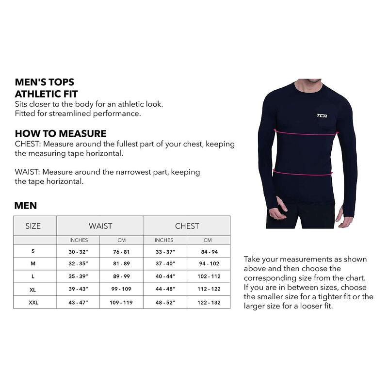 Haut thermique à manches longues et col montant pour homme