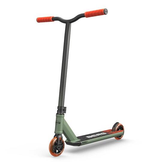 Trottinette freestyle pour enfants et adolescents BERG Proxus X1 Vert/Orange