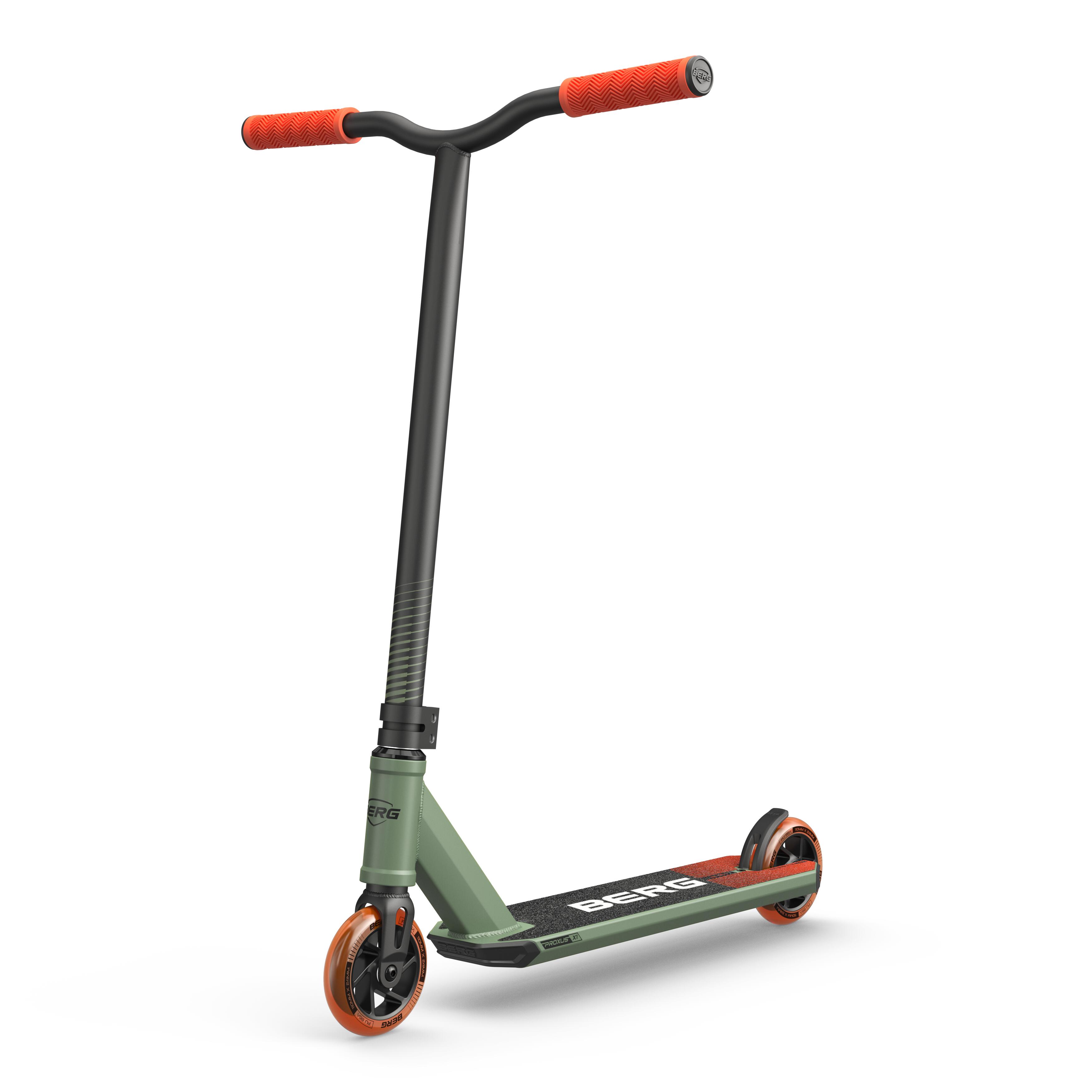Berg - Trottinette Freestyle Pour Enfants Et Adolescents Berg Proxus X1 Vert/orange - Trottinette - Vert - No Size - Decathlon