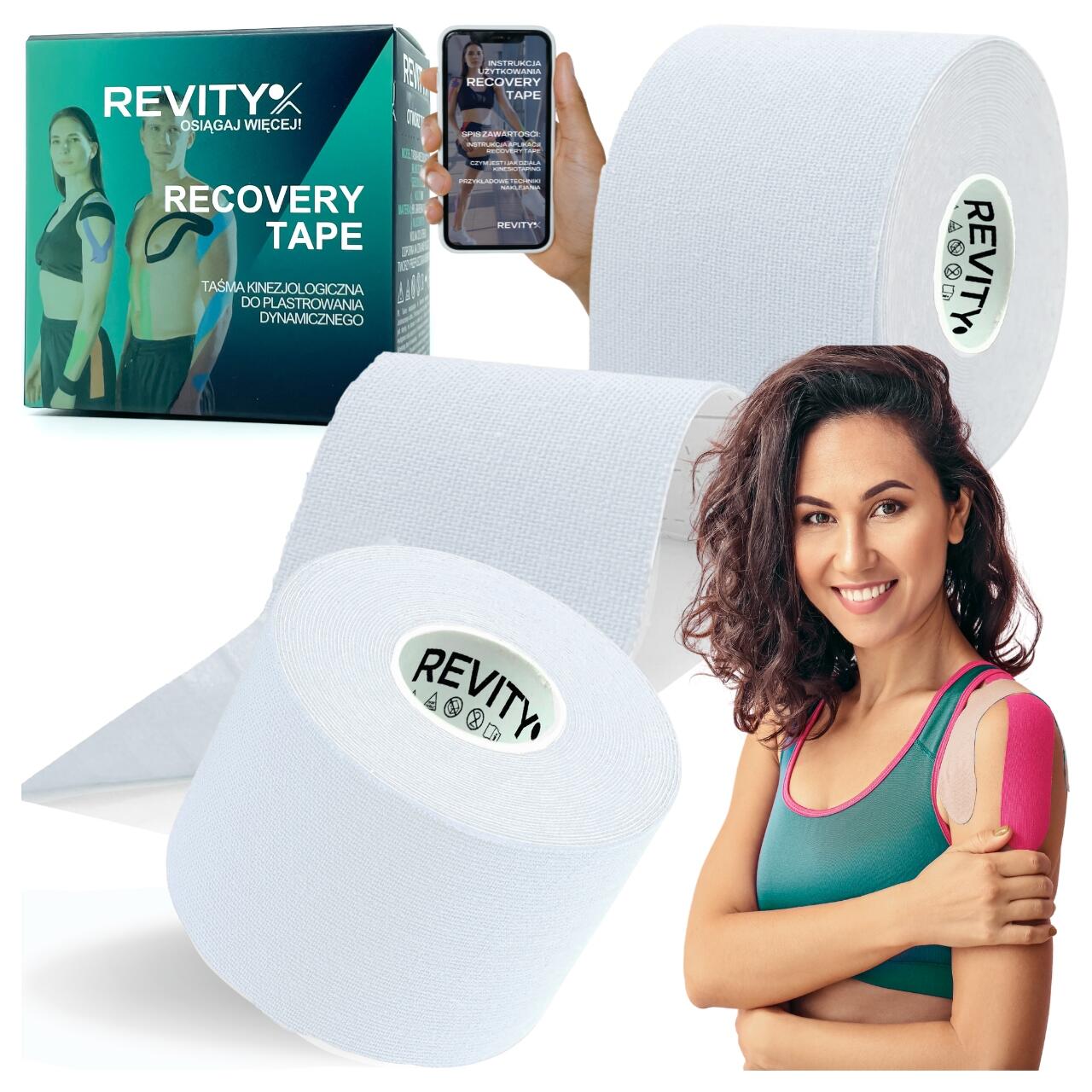 Kinesiology tape 1 szt. 5m Tejpy taśma kinezjologiczna plastry kinesio na kolano