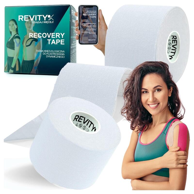 Kinesiology tape 1 szt. 5m Tejpy taśma kinezjologiczna plastry kinesio na kolano