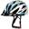 Capacete de Bicicleta com Ventilação Adulto INDIGO 55-61 cm Branco-Azul