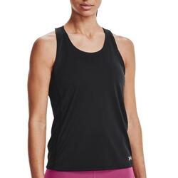 Débardeur de Sport Noir Femme Under Armour Fly By Tank