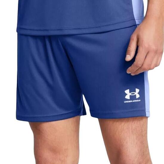 Short de Sport Bleu Homme Under Armour Knit