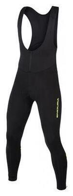 Endura windchill lange bib-tights zwart/fluo geel