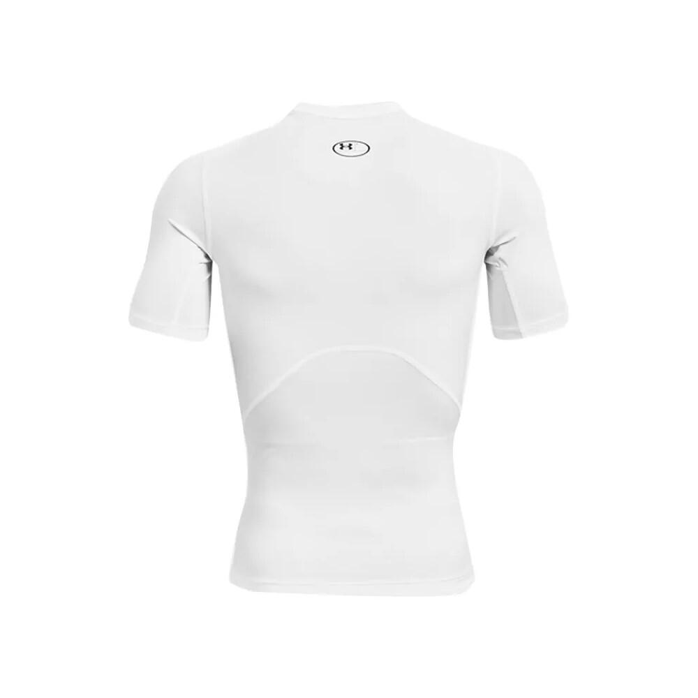 T-shirt de compression à manche courte Under Armour HeatGear Blanc pour homme 2/6