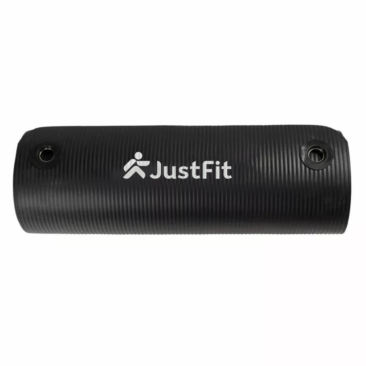 Tapis de yoga gym fitness NBR 180x60x1cm avec oeillets 3/4
