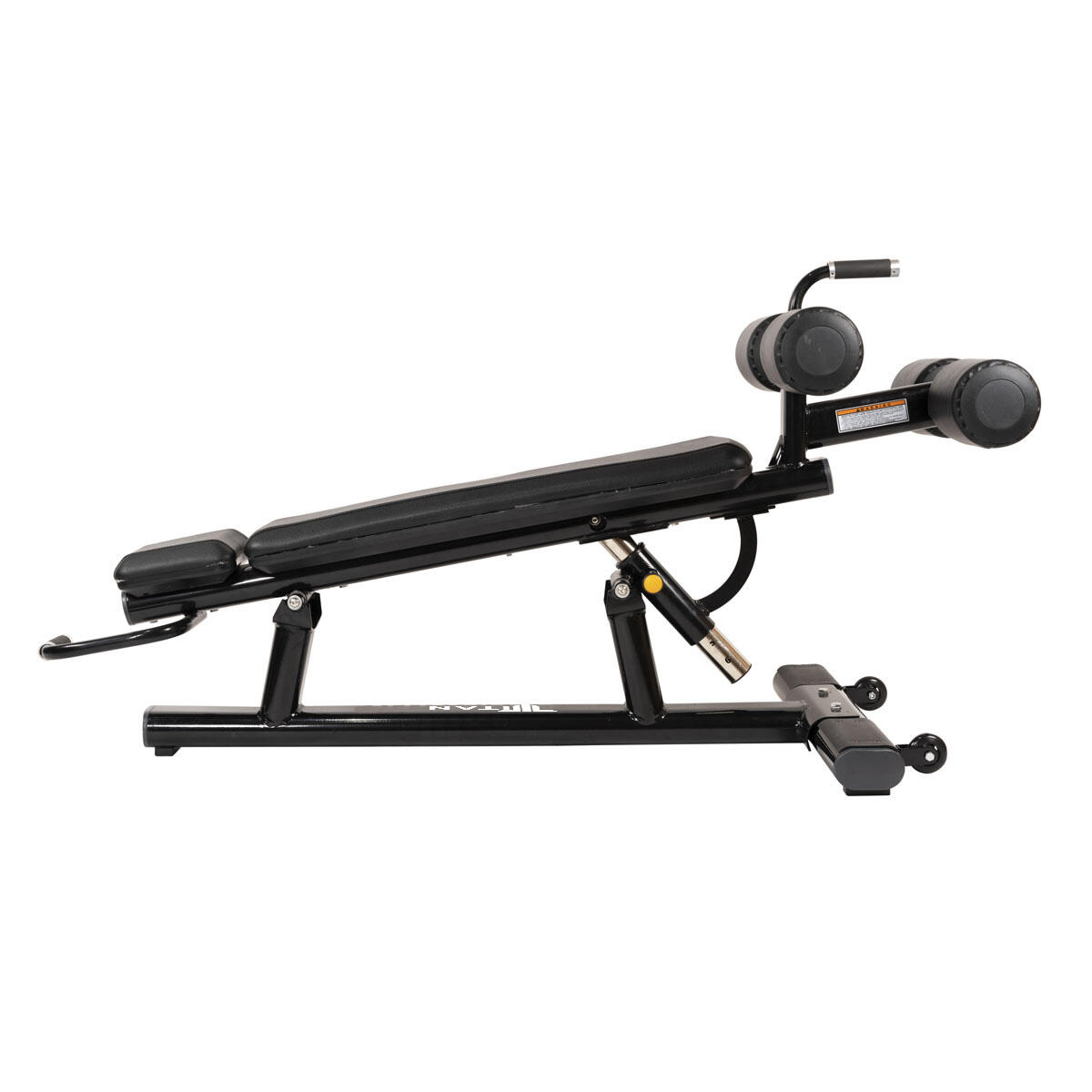 Banc décliné ajustable pour abdominaux "Sit-Up Decline Bench" Titan 5/5
