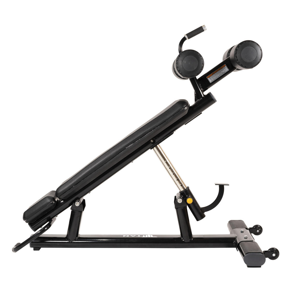 Banc décliné ajustable pour abdominaux "Sit-Up Decline Bench" Titan 2/5