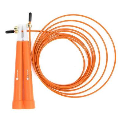 180 cm verstelbaar plastic springtouw + tas "speed rope