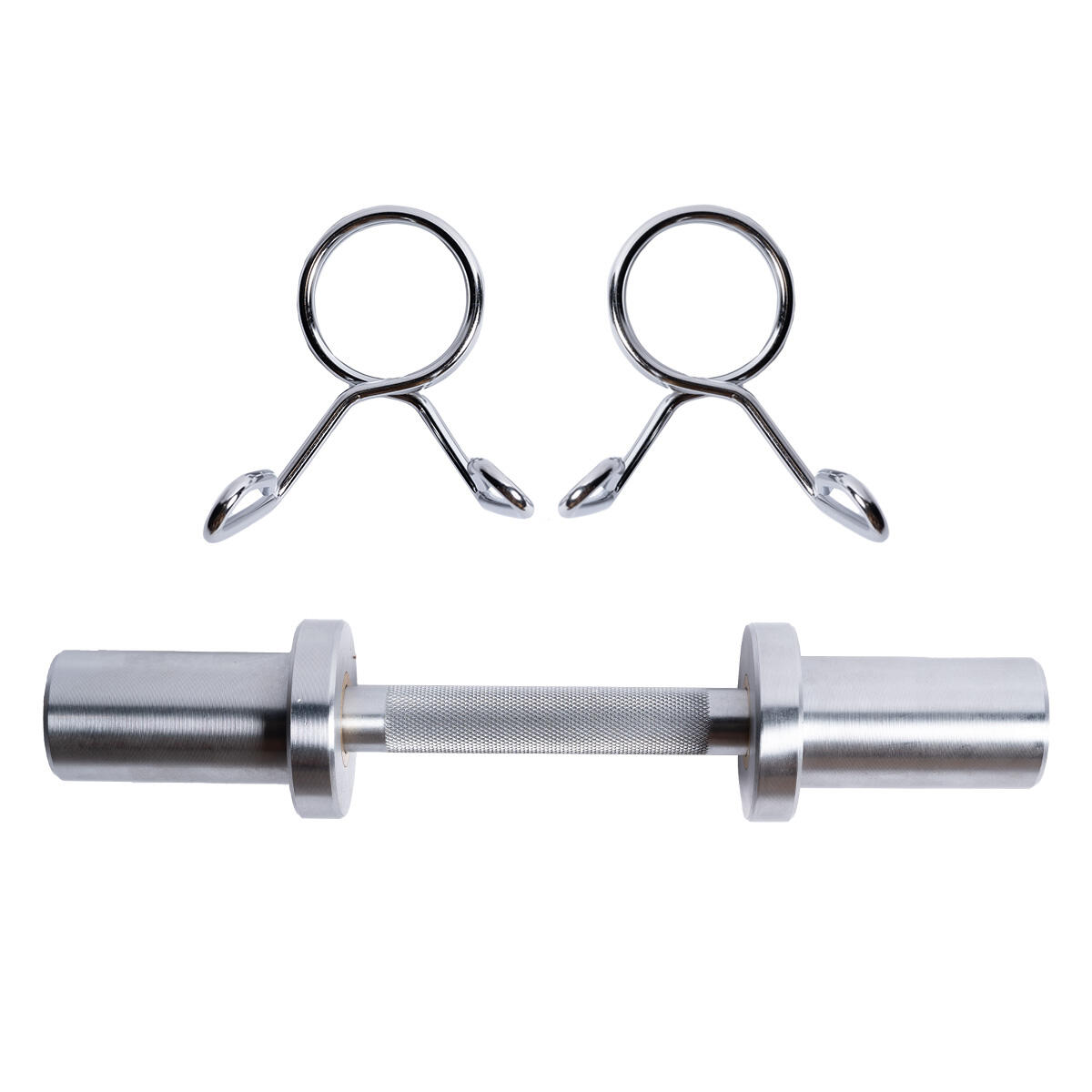 Hantelstange "Loadable Dumbbell" Ø 50mm + 2 Scheibenstopper GladiatorFit 4/5