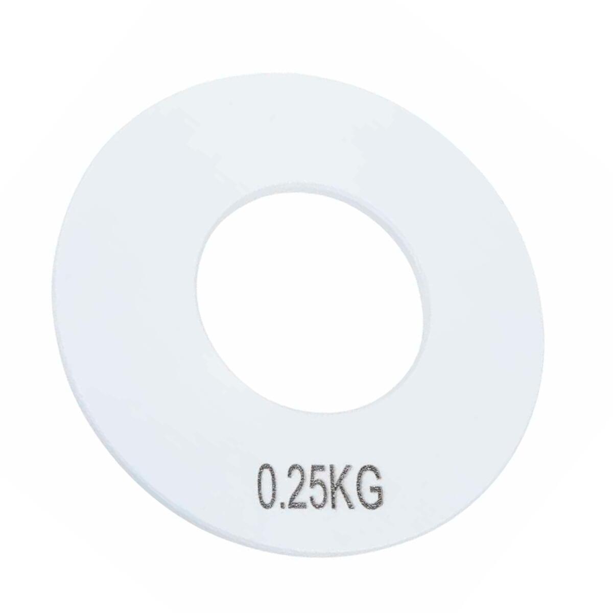Disco fraccionado adicional 0,25kg metal ø 51mm gladiatorfit