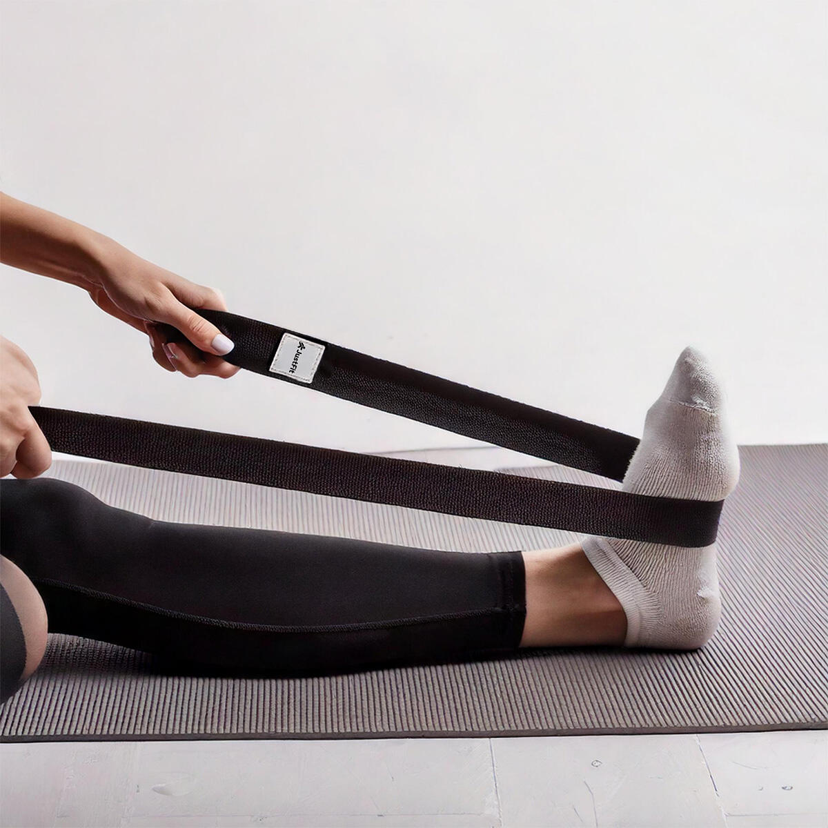 Yogagurt aus Baumwolle "Yoga Strap" JustFit 4/5
