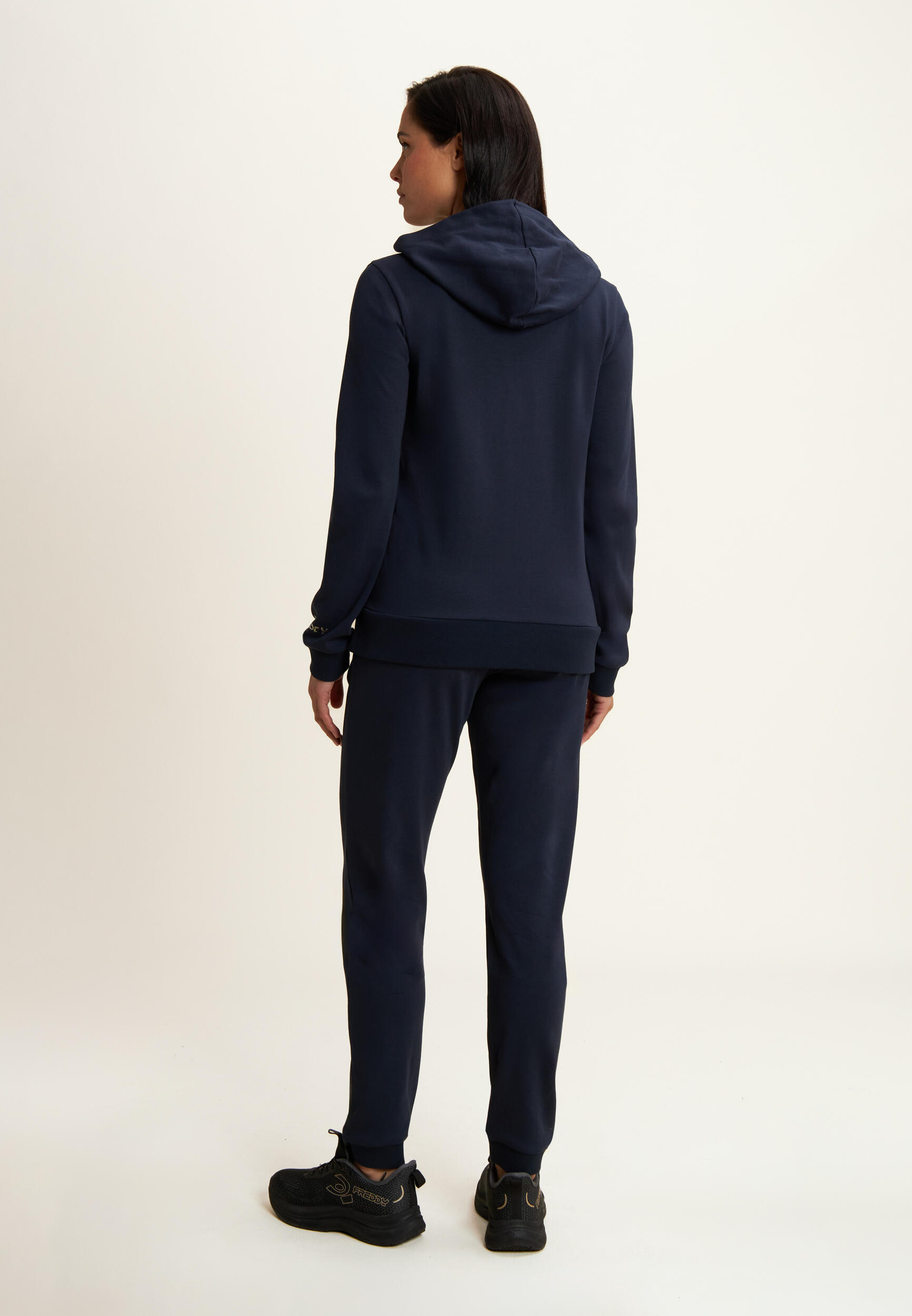 Tuta Ginnastica Donna Tuta FREDDY Interlock Zip Cotone 100