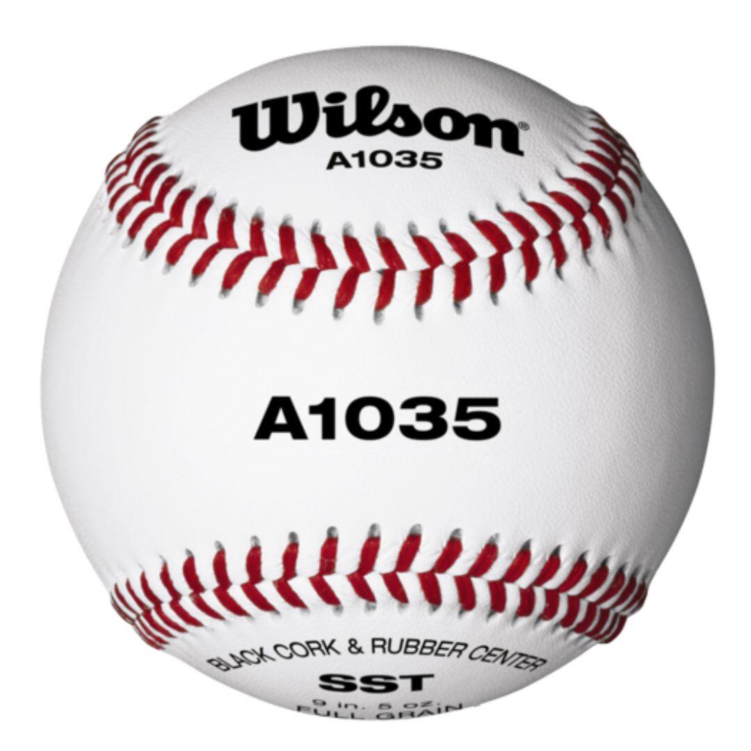 WILSON Bola de basebol Wilson WTA1035BO Série 1