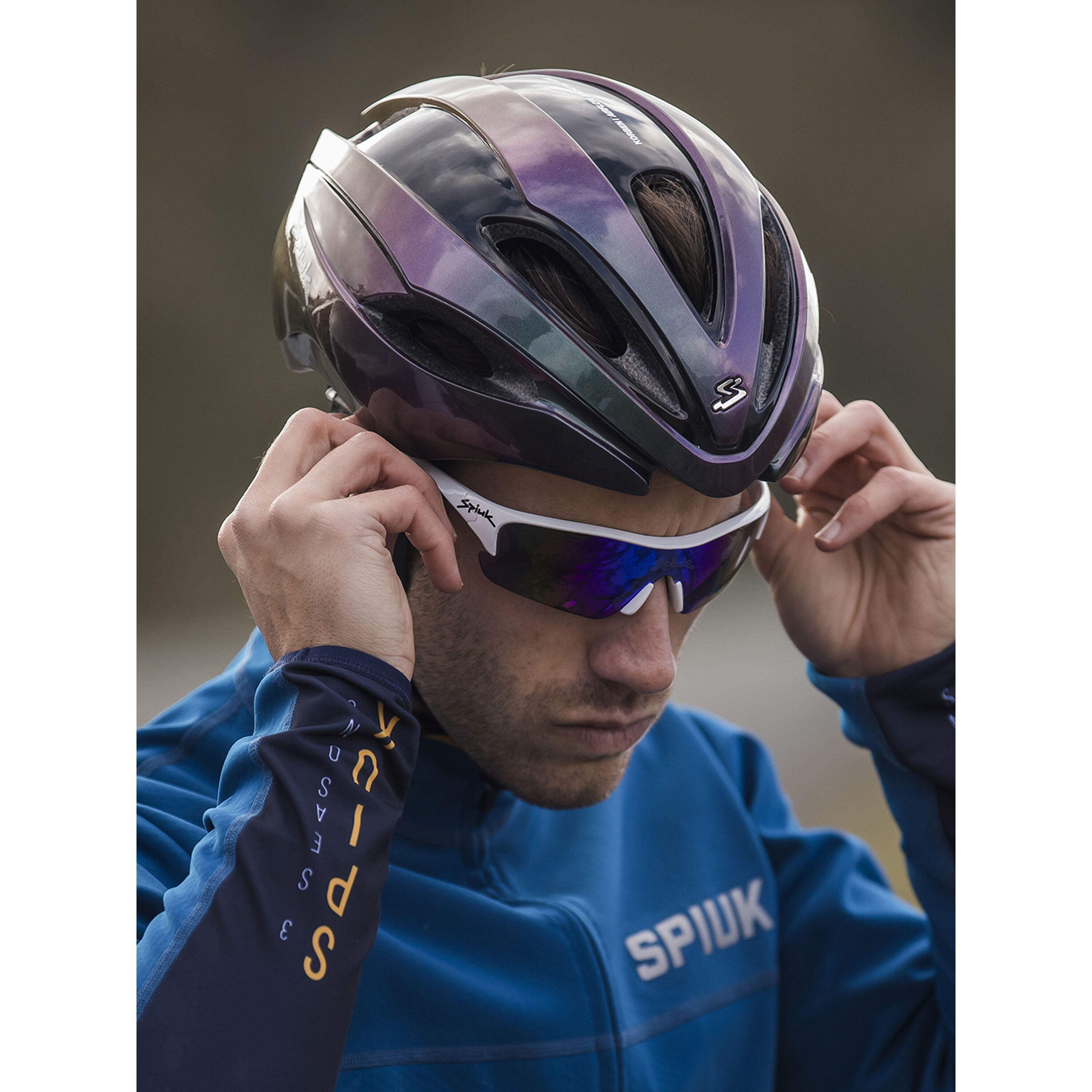 Casco de ciclismo para carretera y aerodinámico adulto KORBEN Spiuk 5/6